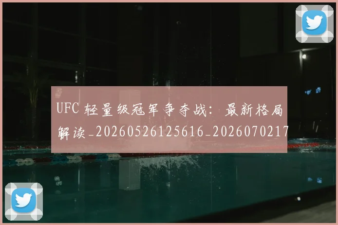 UFC 轻量级冠军争夺战：最新格局解读_20260526125616_20260702172339_20260714215944